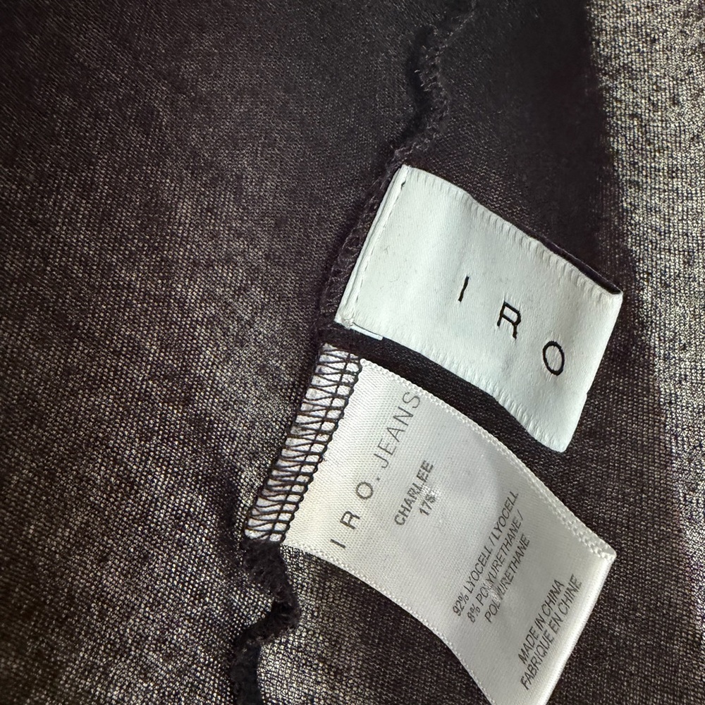 IRO Charlee Heather Gray Knit Top